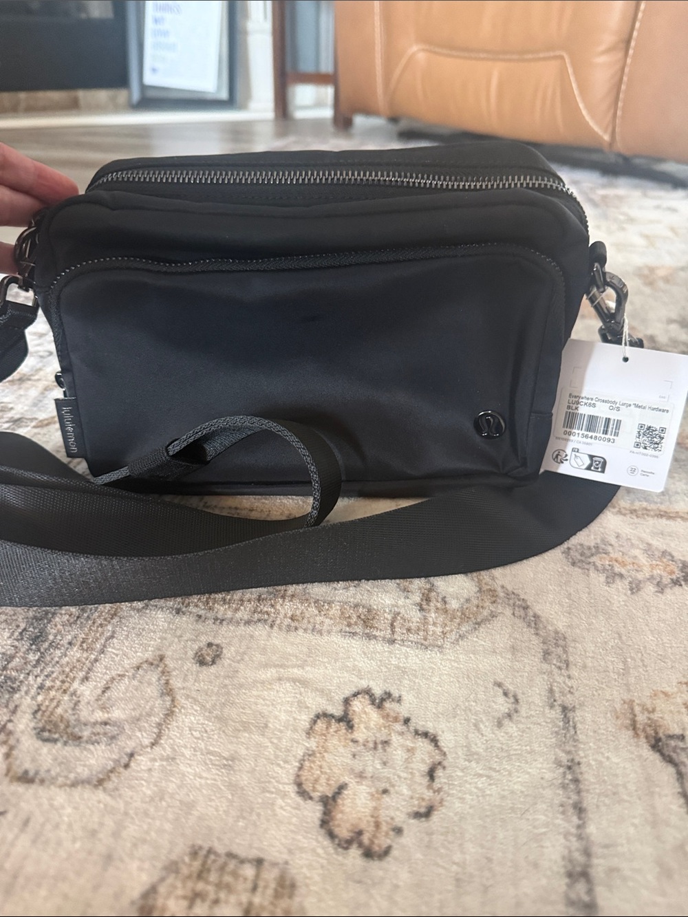 lululemon athletica Black Crossbody Organizer Bag